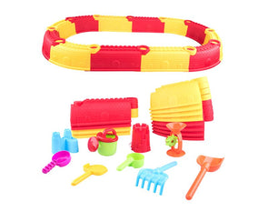 Kids Outdoor Indoor Portable Sand Water Beach Castle Wall Toys Play Set Party PA007-1501 