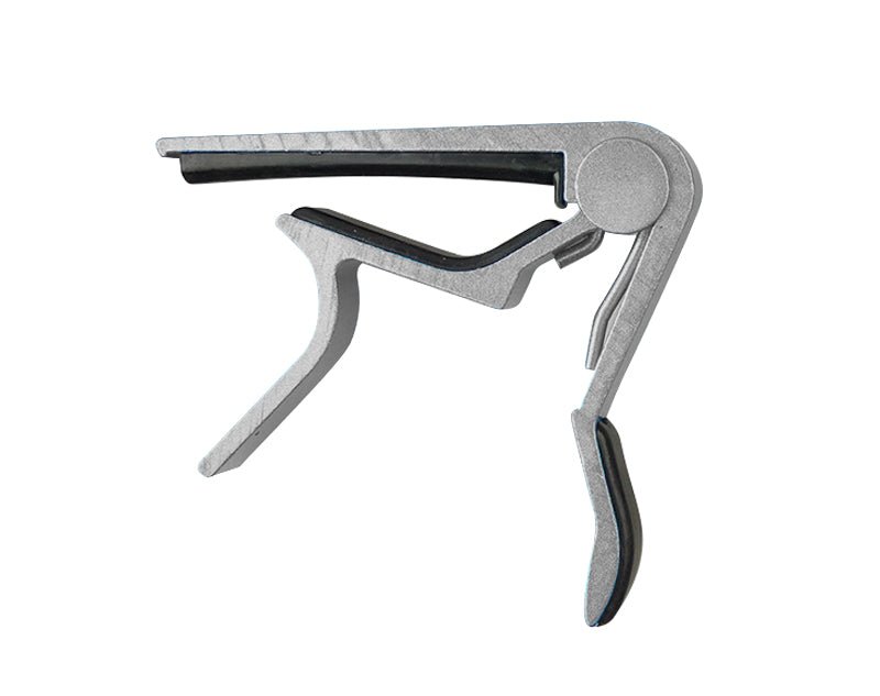 Freedom Acoustic / Electric Aluminium Guitar Capo GP007 Silver