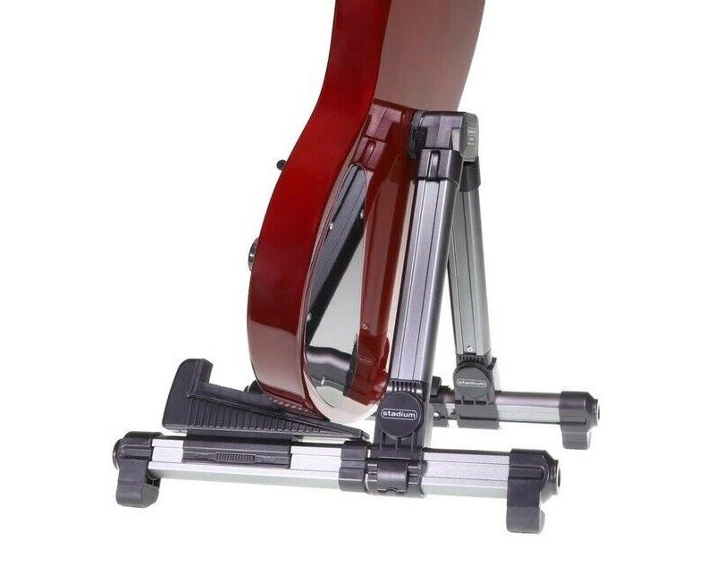 Stadium Travel Guitar Stand Compact Padded Lightweight Aluminium GSMINI