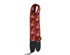 Freedom Guitar Strap Flower Pattern Electric Acoustic Buckle Adjustable GSTRAP3-HT103 