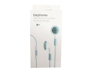 Earphones with Remote & MIC 3G/4G/4S/5G/6G IP509 