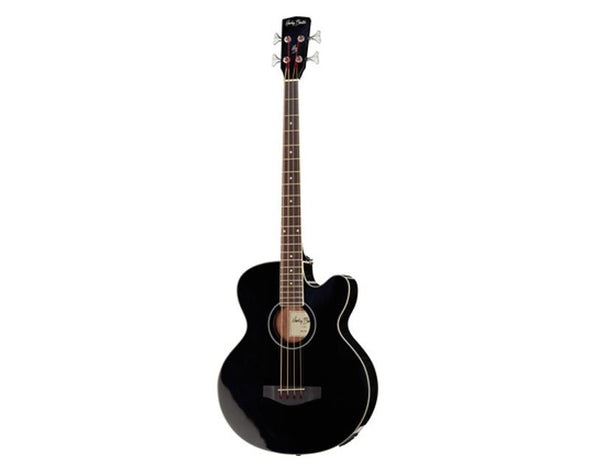 47" Jumbo Acoustic Bass Guitar Spruce Sapele EQ Equaliser JBA Black