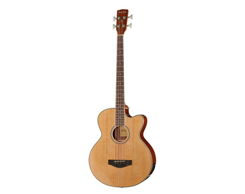47" Jumbo Acoustic Bass Guitar Spruce Sapele EQ Equaliser JBA Natural