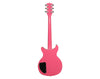 Full Size Electric Guitar LP Double Cut Style 6 String Linden Single Coil Pink EL-CYL7-PNK 