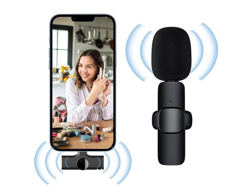 Precision Audio Wireless Smart Phone Microphone Type-C IP Connector 