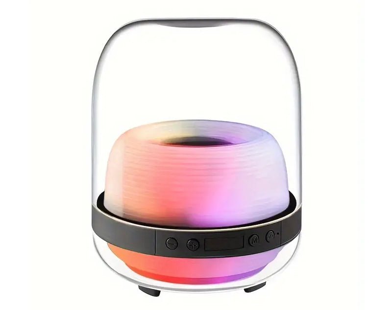 Portable Bluetooth Speaker Dome Glowing LED Lights Rechargeable S921 