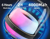 Portable Bluetooth Speaker Dome Glowing LED Lights Rechargeable S921 