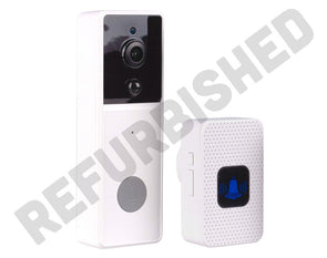 LASER *REFURBISHED* Smart Full HD Video Doorbell White With Chime 
