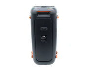 Precision Audio 450W Portable Karaoke Machine Speaker System Party Box Bluetooth Firelight Single Wireless UHF Microphone LG600 
