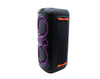 Precision Audio 400W Portable Karaoke Machine Speaker System Party Box Bluetooth LED Flashing Lights Single Wireless UHF Microphone Karaoke Machine LG620 