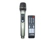 Precision Audio 450W Portable Karaoke Machine Speaker System Party Box Bluetooth Firelight Technology Single Wireless UHF Microphone Karaoke Machine LG600 