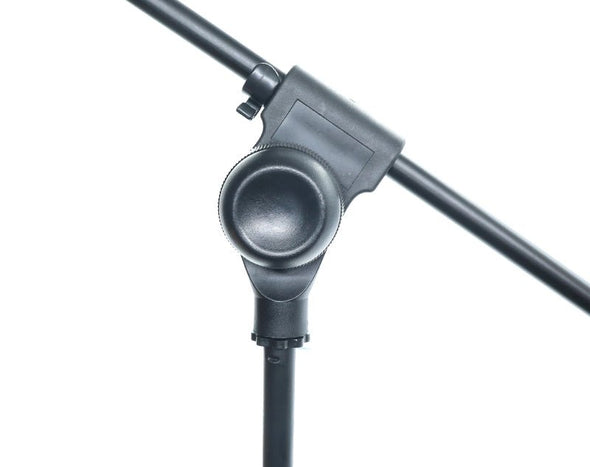 Microphone Stand Mic Clip Swivel Head Boom Arm 90cm-145cm Adjustable MS-12 
