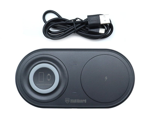 Precision Audio 15W 3-IN-1 Wireless Charging Pad 12V 1.5A Phone Watch Earbuds MW03 