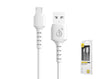 Moveteck Micro-USB to USB Data Cable 1m White NB1222 White