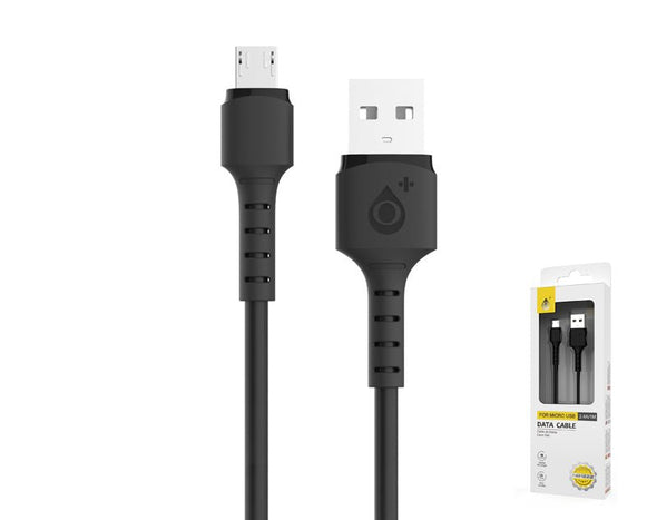 Moveteck Micro-USB to USB Data Cable 1m White NB1222 Black