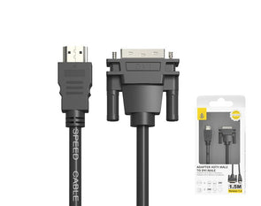 HDMI to DVI Cable 1080p 1.5m Cable Computer to Monitor TV NB1325 
