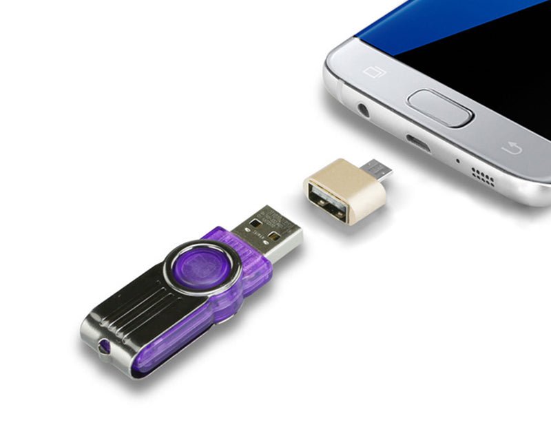 USB To Micro USB Adaptor Plug For Android OTG 