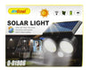 Andowl Outdoor Solar Wall Lamp Built-in Lithium Battery 48 LED Sensor Light Q-D1906 