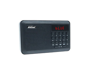 Portable Rechargeable FM Radio Mini Wireless Speaker TF Card USB Expandable S723 