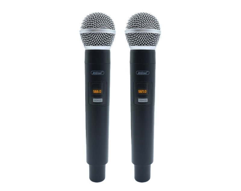 Portable DJ Sound Mixer Karaoke Speaker System Dual Wireless Microphones Sound Board Mini Desk Live Streaming Bluetooth Q-SK6 