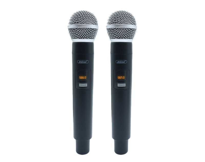 Portable Bluetooth Mixer with Wireless Microphones Q-SK6