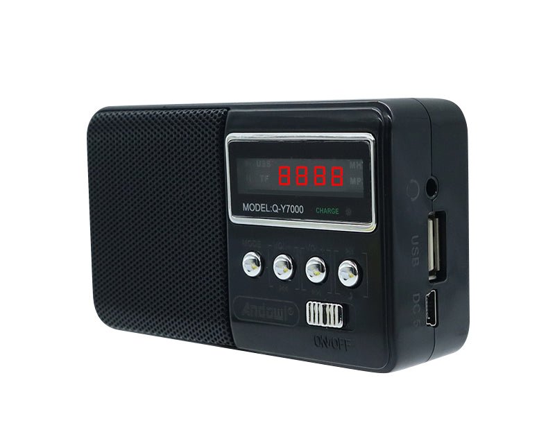 Portable Rechargeable FM Radio S722 