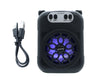 Andowl Portable Wireless Bluetooth Speaker LED Lights Built-In Battery Q-YX331 