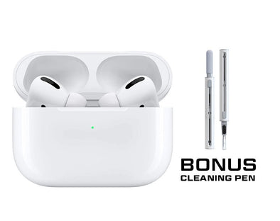 Premium Earphones Wireless Charging Case Bluetooth BONUS Cleaning Pen S460 