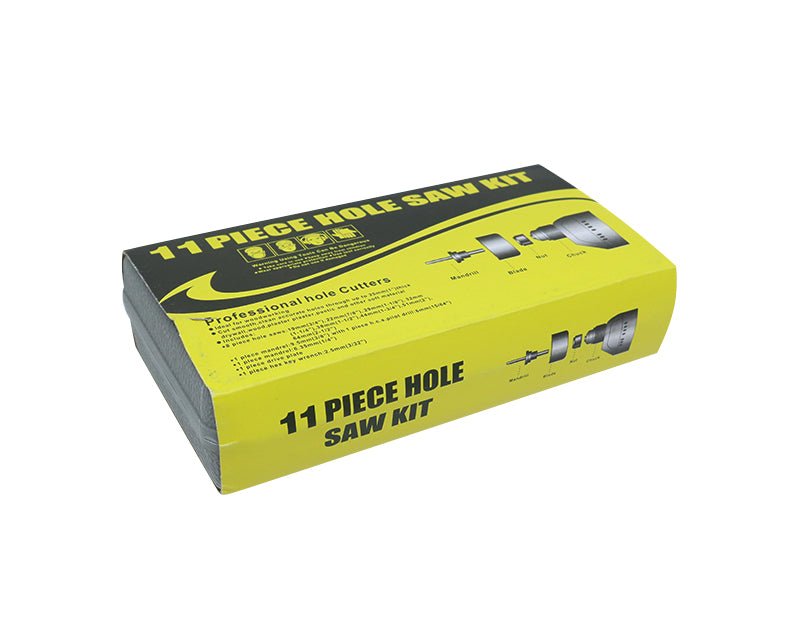 11 Piece Hole Saw Set Drill Bit Home Work Tools DIY S768
