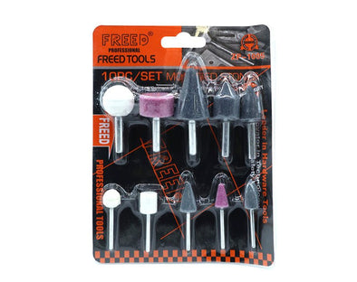 10 Piece Polishing Drill Bits Grinding Carving DIY Work Tools S769 