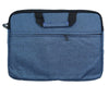 13" Laptop Padded Carry Case Computer Bag Handles Should Strap S859 Blue
