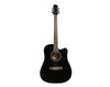 Freedom 41" Semi Acoustic Guitar Built-In Pickup Steel String 41"SEMIACOUSTIC Black