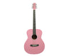 Freedom 41" Semi Acoustic Guitar Built-In Pickup Steel String 41"SEMIACOUSTIC Pink
