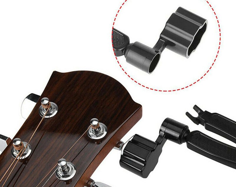 Guitar Multi Tool String Winder Cutter Pin Puller Acoustic Electric GWINDER 