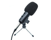 Precision Audio USB Studio Recording Microphone Condenser Kit Podcast Stand XLR STUDIOMIC 