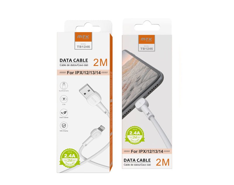 Moveteck Lightning to USB Data Cable 2m TB1246 