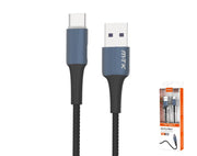 Type-C to USB Data Cable 1m TB1282  5 AMP PREMIUM SERIES Blue