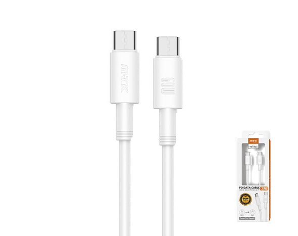 Moveteck Type C to Type C Data Charge Cable IP8 / X MBook High Speed White 3m