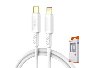 Moveteck Type-C to Lightning Cable Fast Charging Data Cable IPX 12 13 14 1.5m 1.5A 30W TB1241 