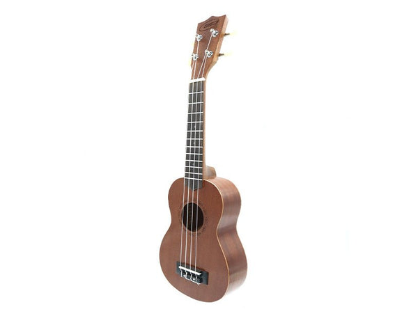 21" Premium Soprano Ukulele 4 String Acoustic Hawaii Guitar Kids Music Gift UK05 Dark Wood