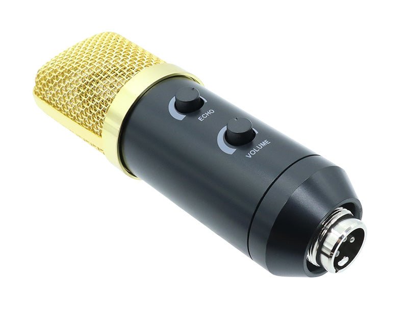 Precision Audio USB Studio Recording Microphone Condenser Kit Podcast Stand XLR STUDIOMIC 