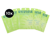 10 Pack Ukulele Strings Fluorocarbon Nylon AECG Guitar CUW100-10PK 