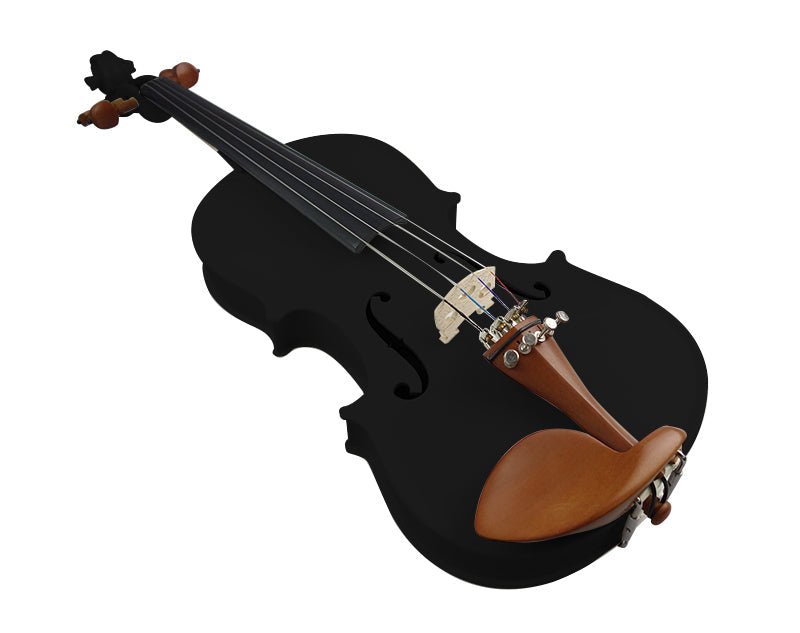 Three Quarter Size Acoustic Violin 3/4 with Case MV105-3/4 Black