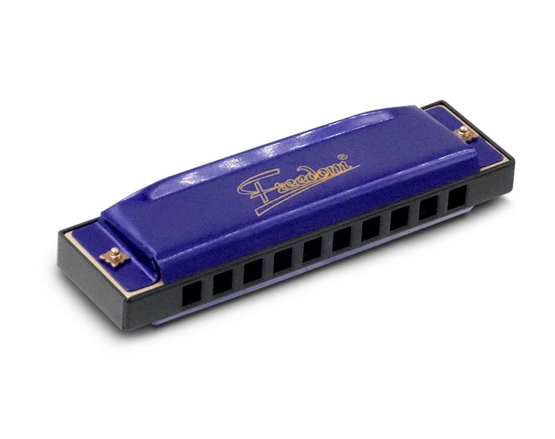 Freedom Harmonica Key of C | 10 Hole MH006 Blue