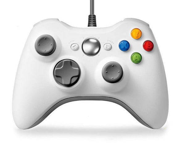 XBOX 360 Style Wired Controller Gamepad 2.5m XB8813 White